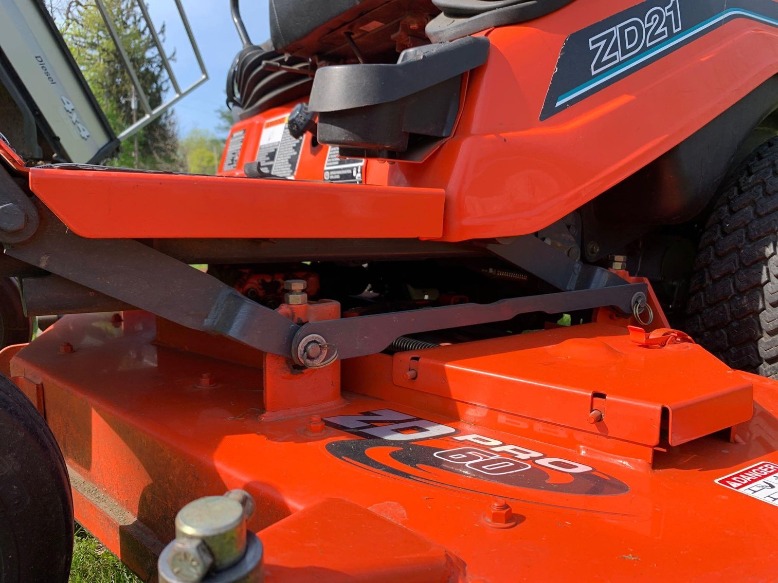 Image for Kubota ZD21 Zero Turn Riding Mower