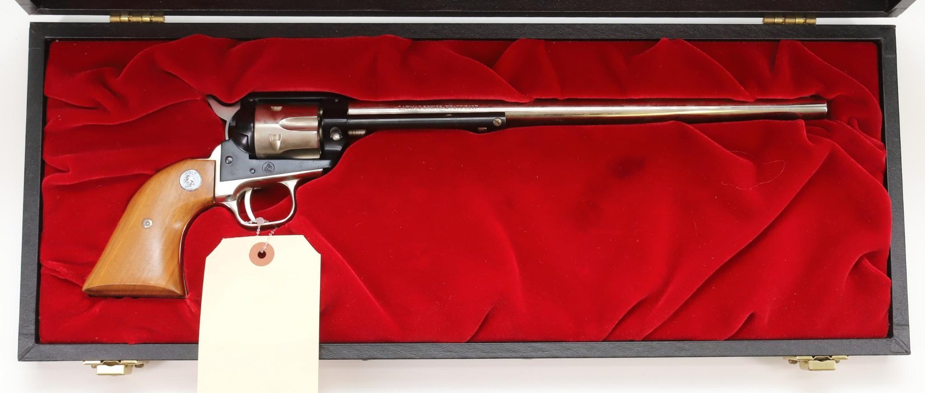 Image for Colt Frontier Scout Lawman Series Wyatt Earp Commemorative Single Action Revolver Cased Set