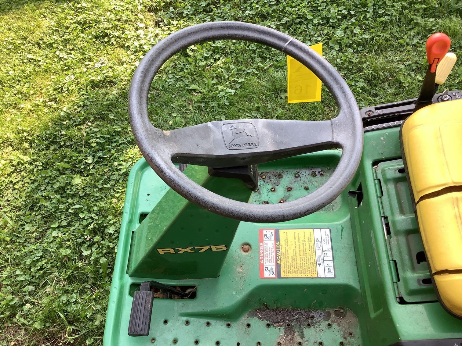 Image for John Deere RX75 Tractor