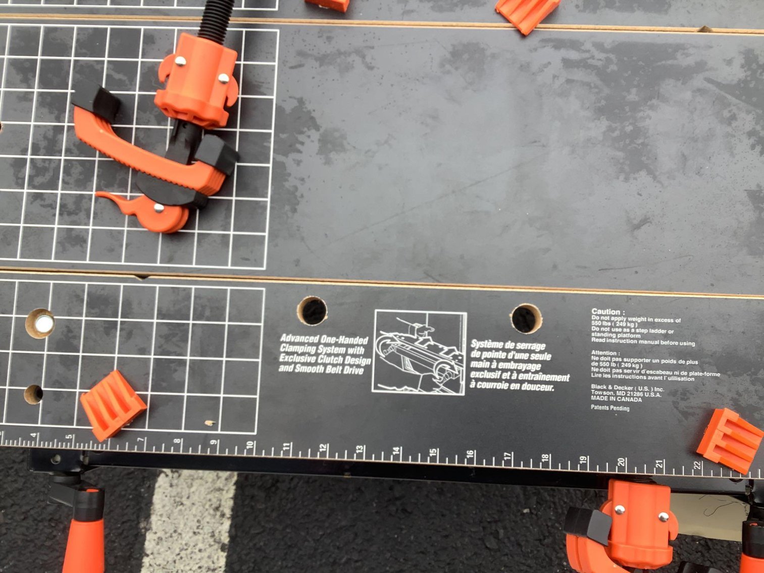 Image for Black & Decker Workmate 550 Adjustable Workbench