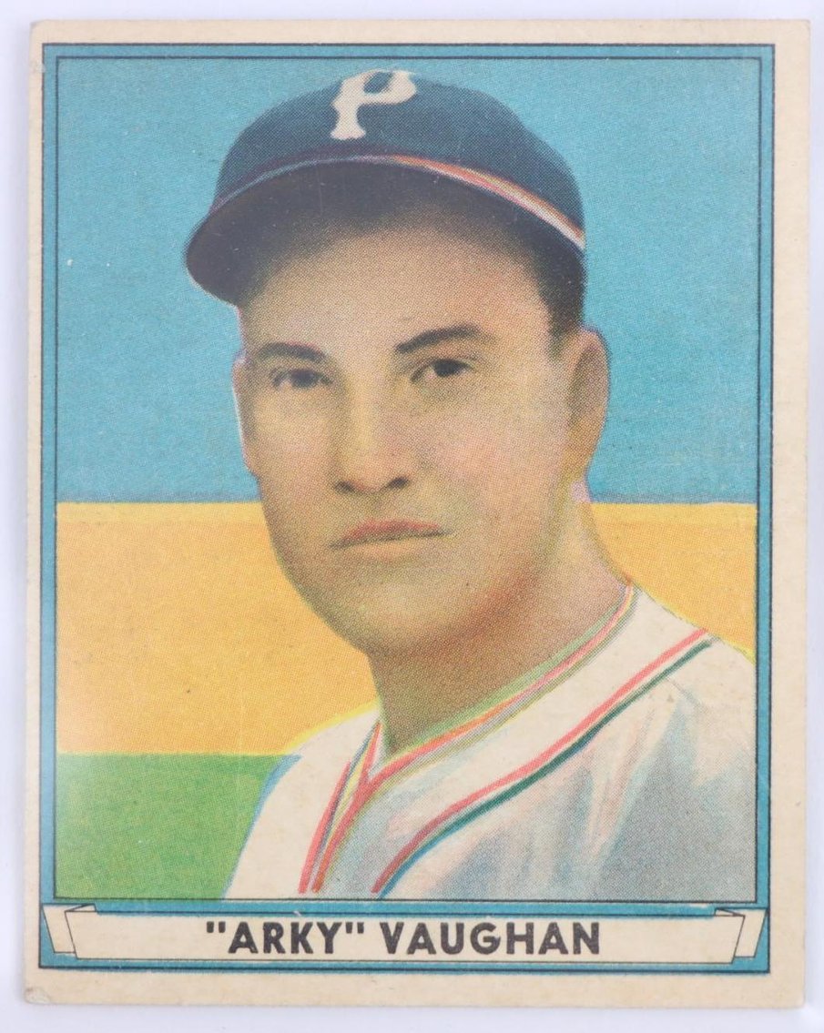 Image for 1941 Play Ball Arky Vaughan baseball card