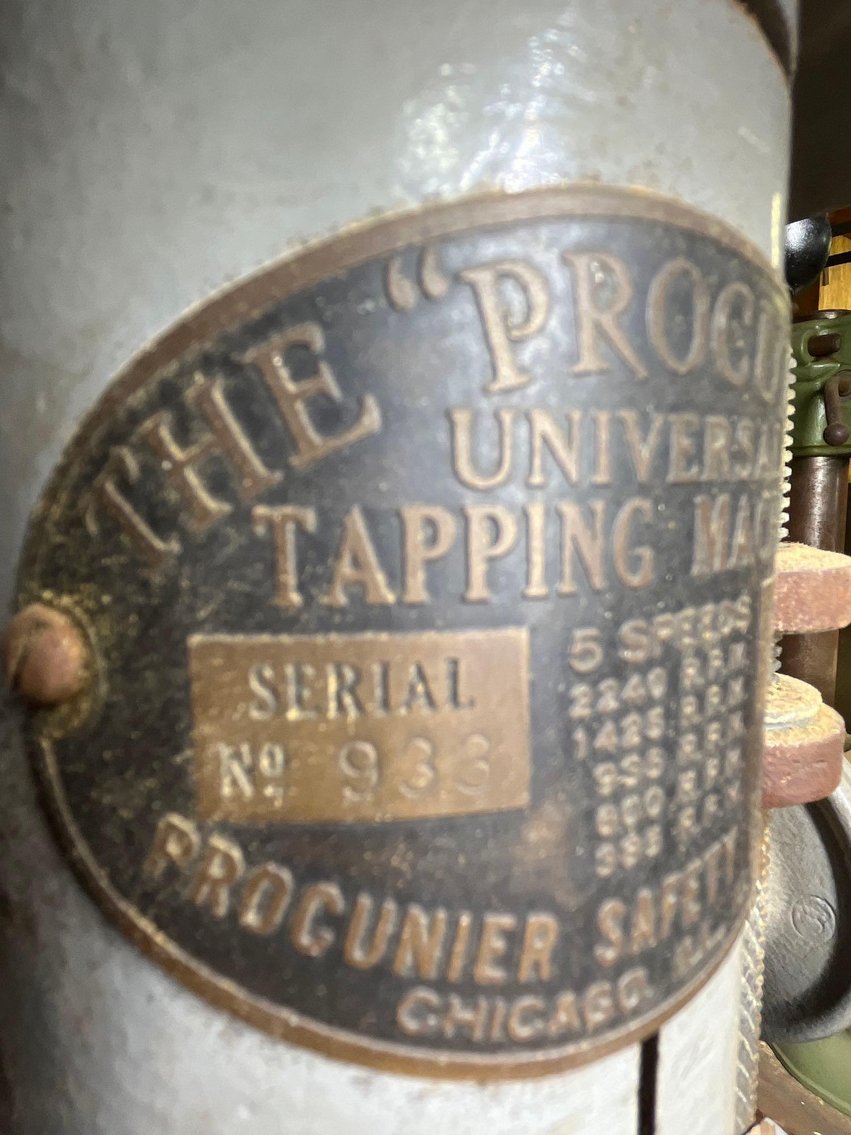 Image for Procunier Universal Tapping Machine