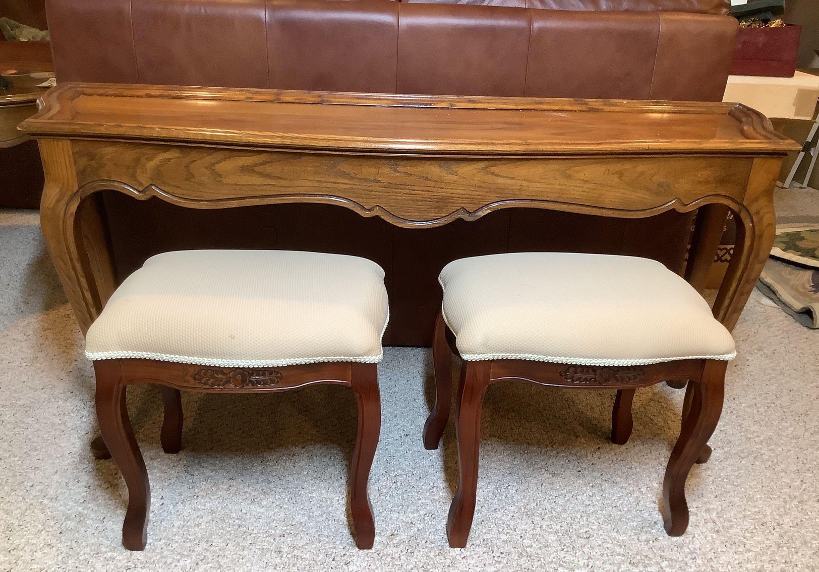 Image for Console Table and Stools