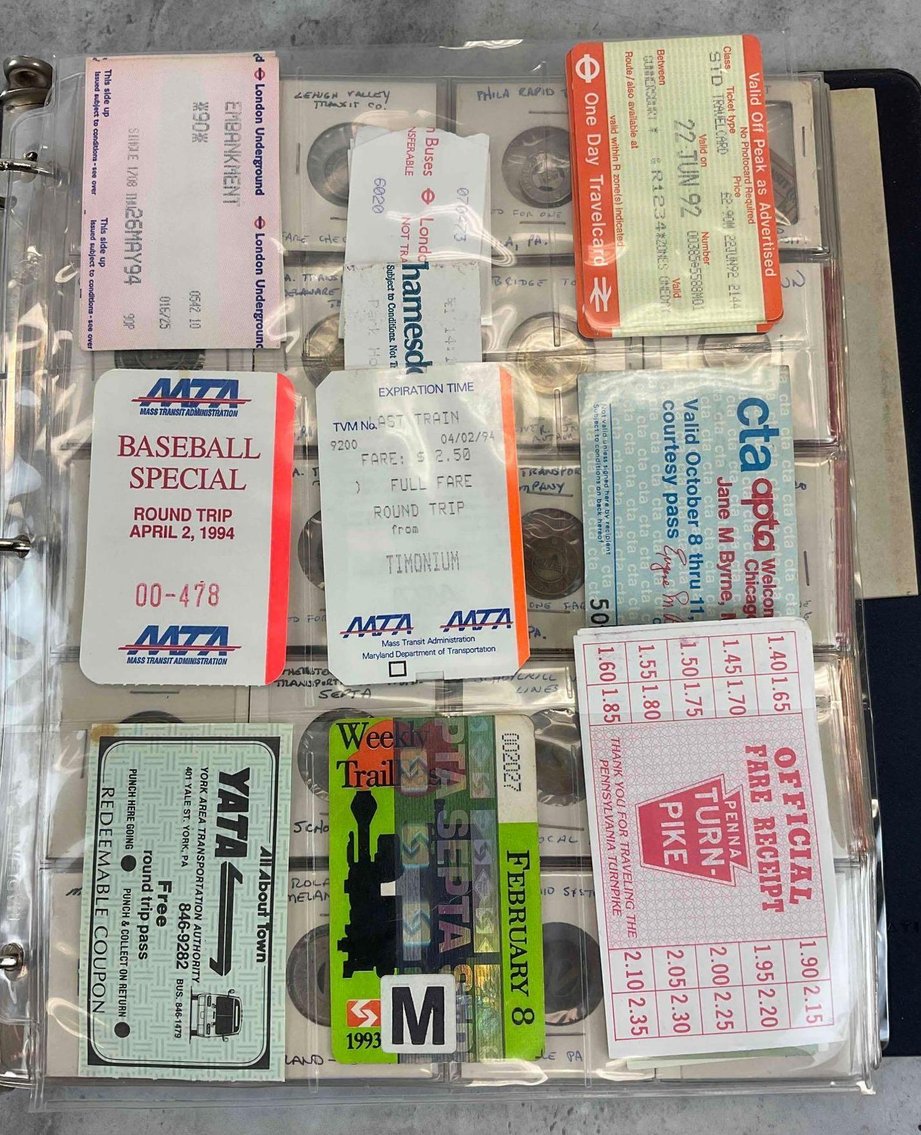 Image for Transit Token & Ticket Collection