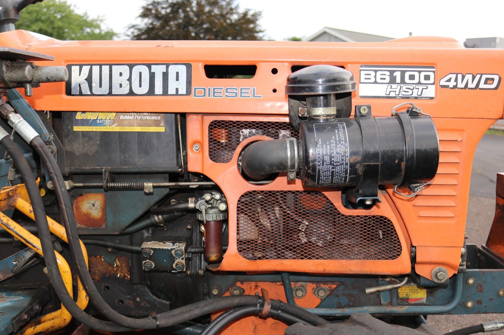 Image for 1982 Kubota B6100 HST 4WD Tractor