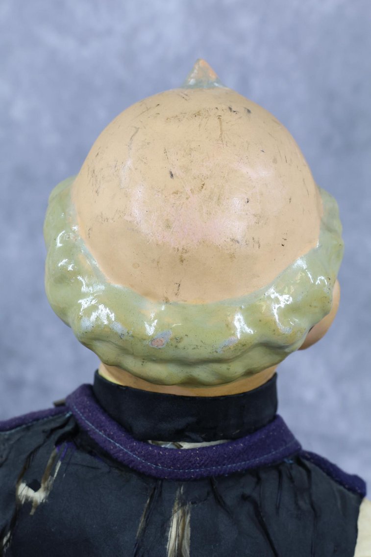 Image for ANTIQUE CHARACTER DOLLS-PAPIER MACHE HEADS.