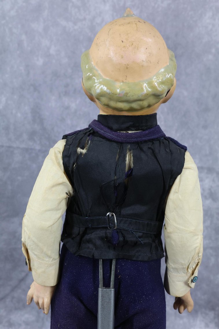 Image for ANTIQUE CHARACTER DOLLS-PAPIER MACHE HEADS.