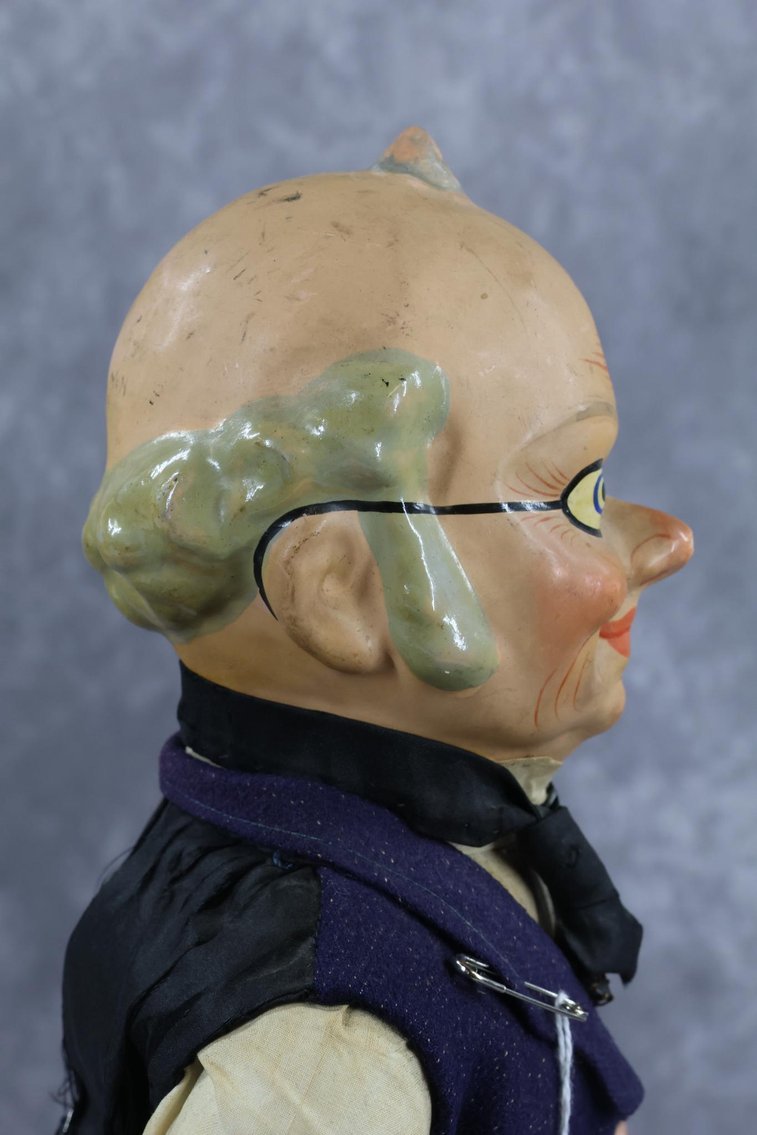 Image for ANTIQUE CHARACTER DOLLS-PAPIER MACHE HEADS.