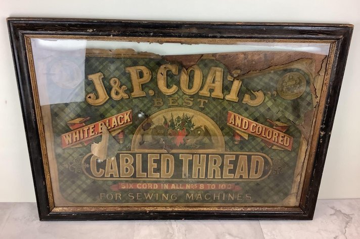 Antique Sewing Thread Advertisement
