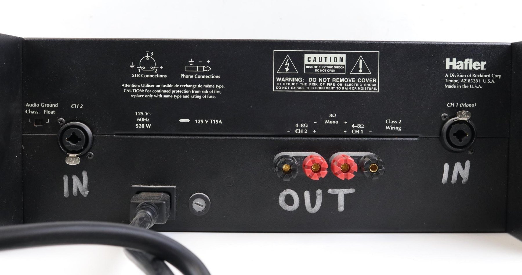 Image for Hafler P4000 Amplifier