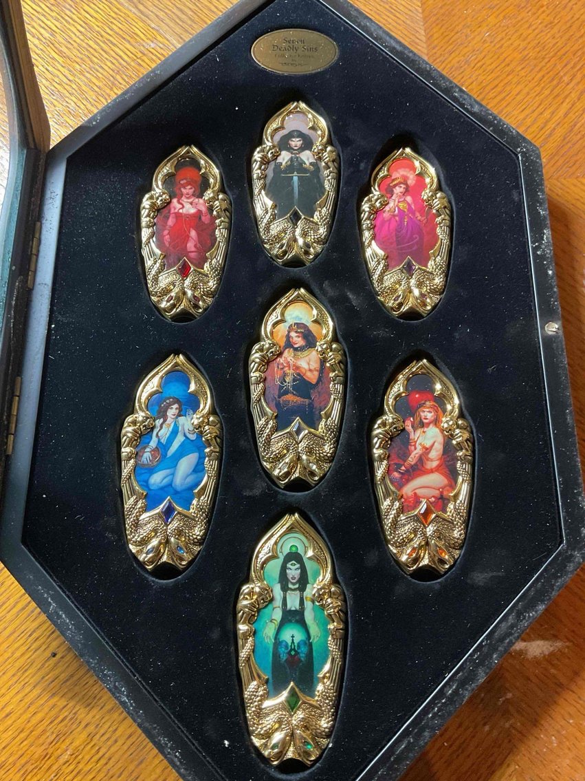Image for Seven Deadly Sins Knife Set