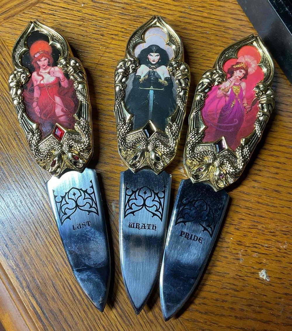 Image for Seven Deadly Sins Knife Set