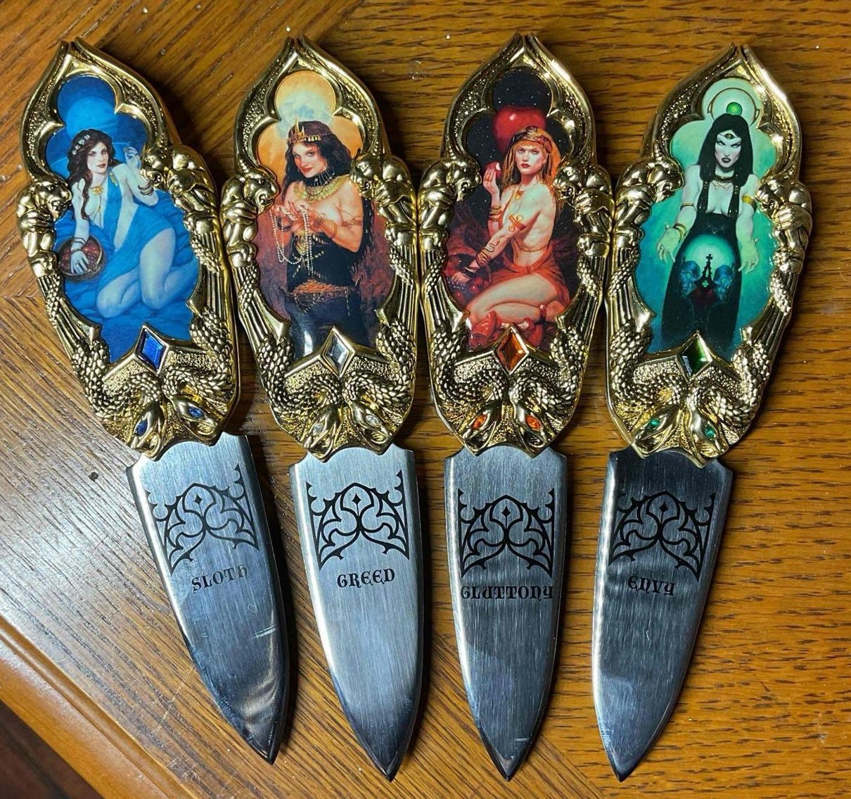 Image for Seven Deadly Sins Knife Set
