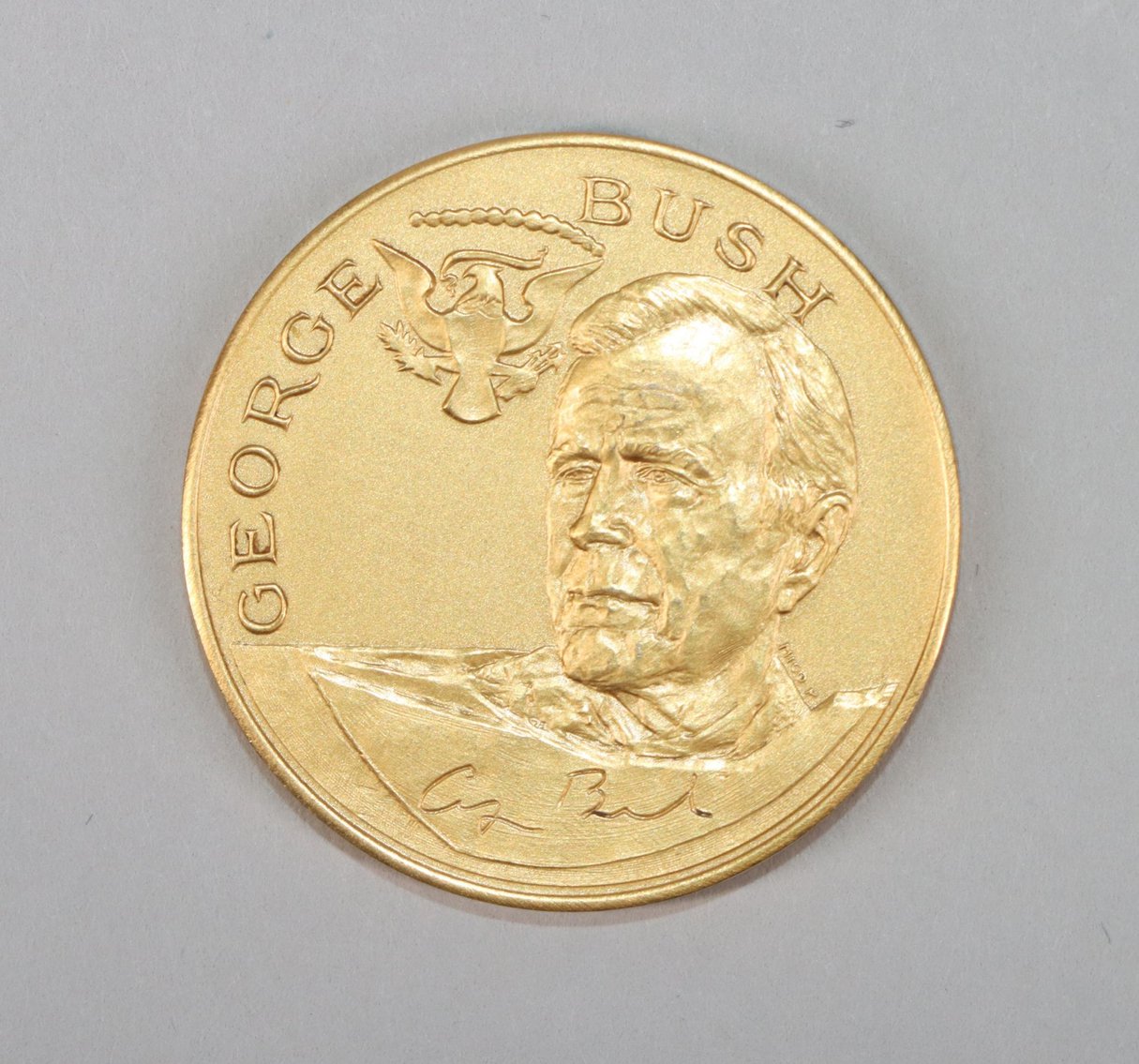 Image for 14k Gold George Bush Coin