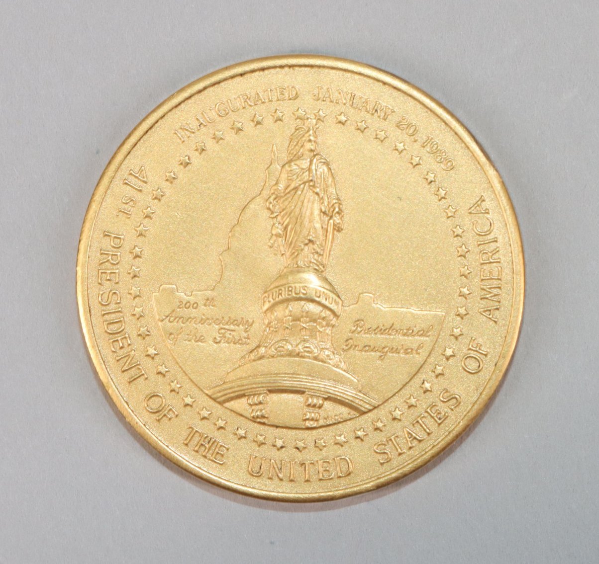 Image for 14k Gold George Bush Coin