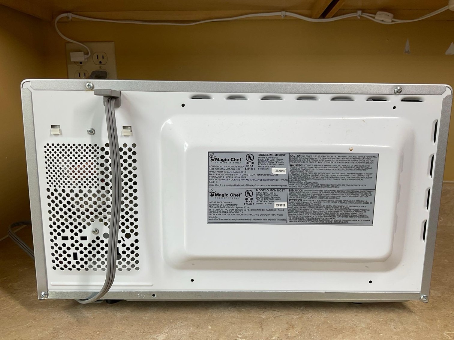 Image for Magic Chef Microwave