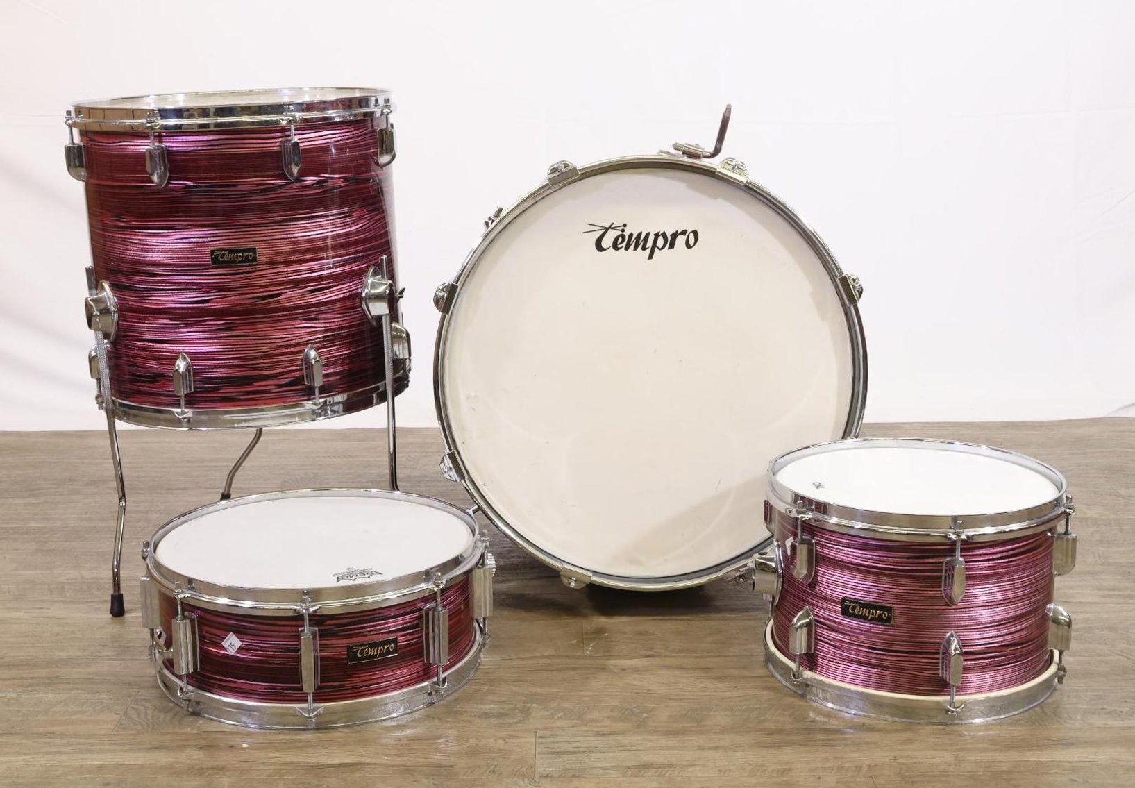 Image for Lot of 4 Tempro Drums