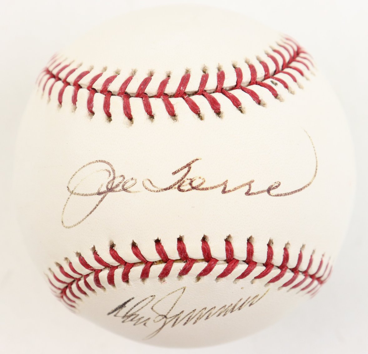 Image for Joe Torre & Don Zimmer Autographed Baseball