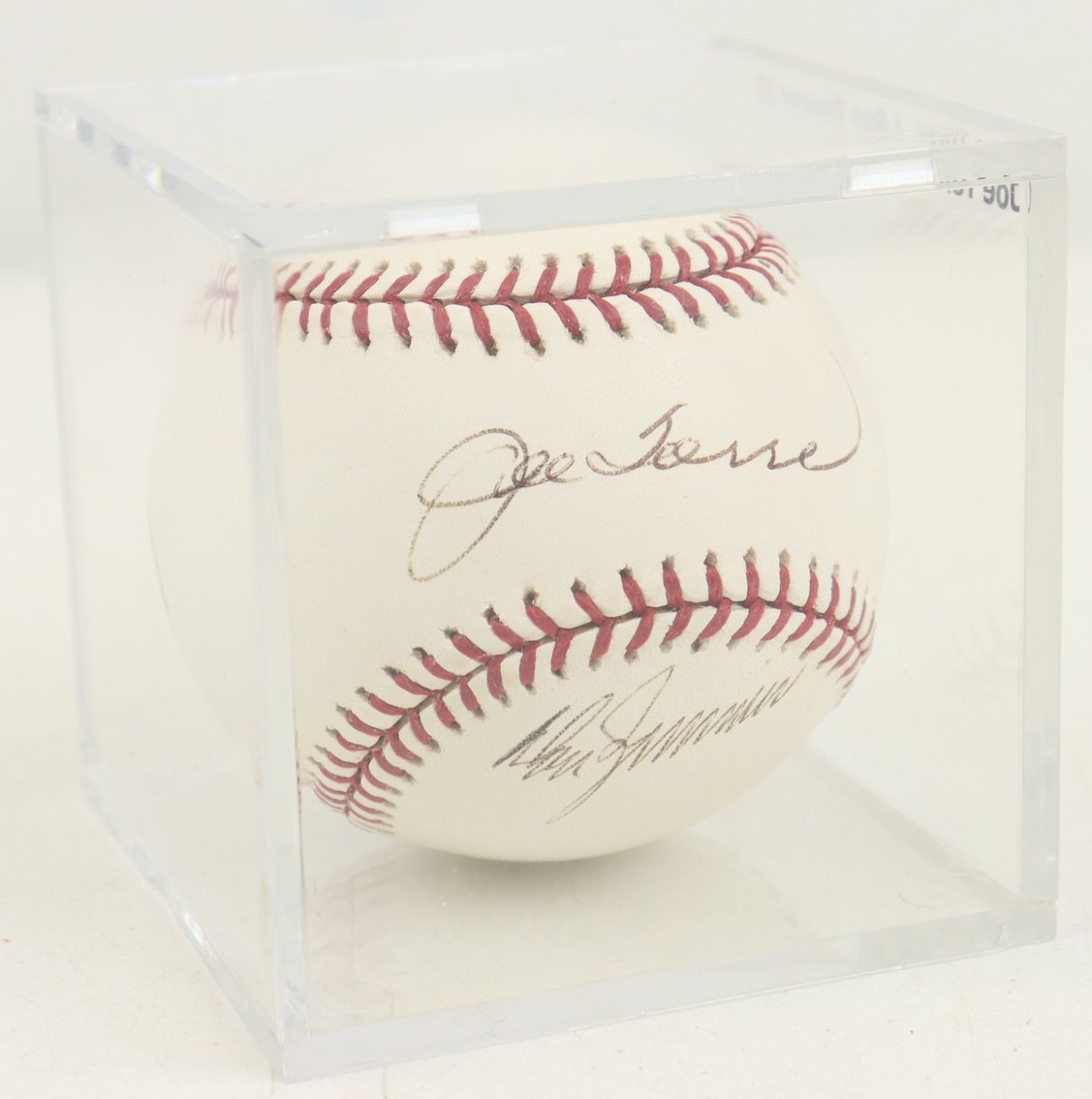 Image for Joe Torre & Don Zimmer Autographed Baseball