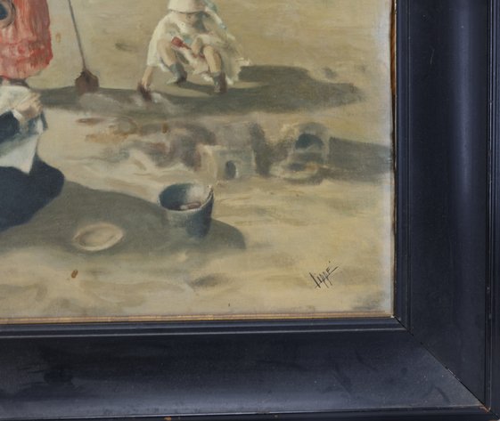 Image for Oil on Board, signed