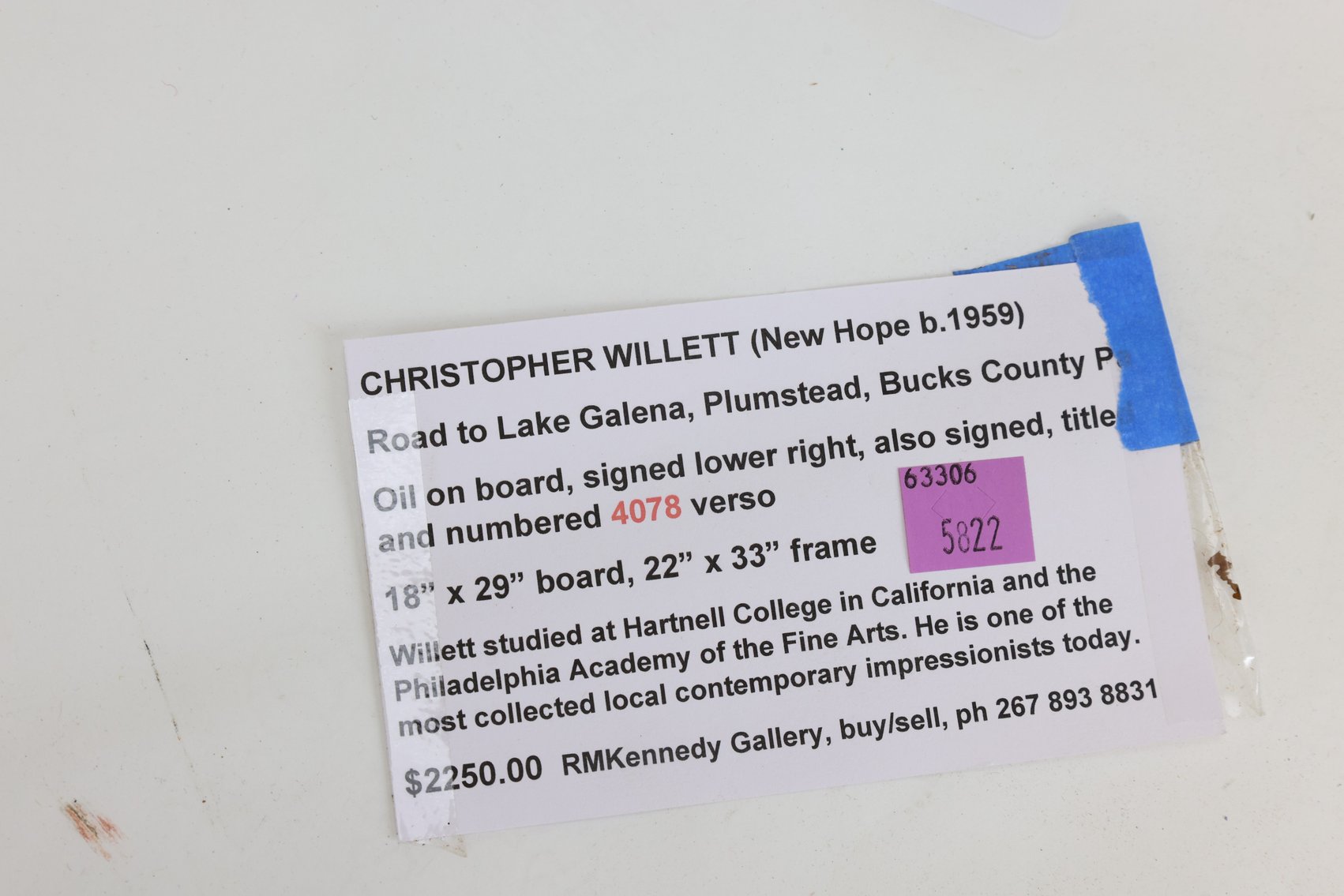 Image for Christopher G. Willett (Born 1959)