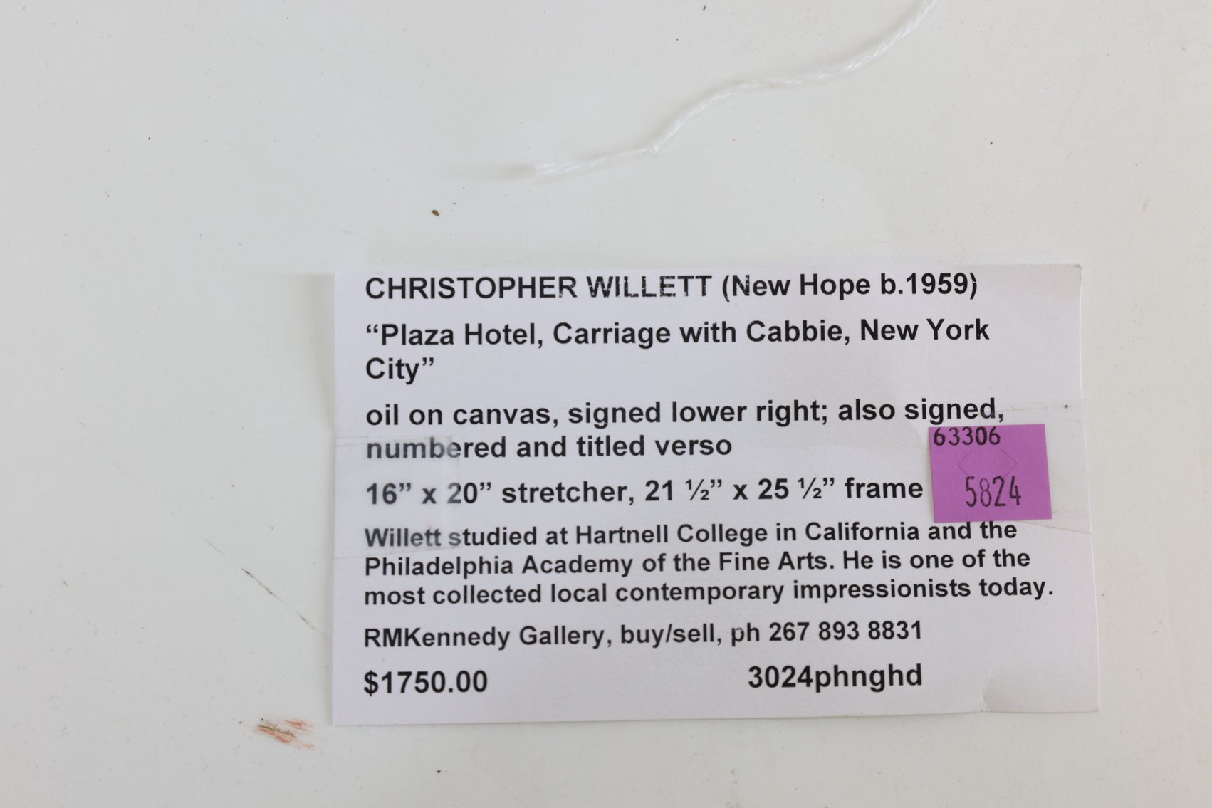 Image for Christopher G. Willett (Born 1959)