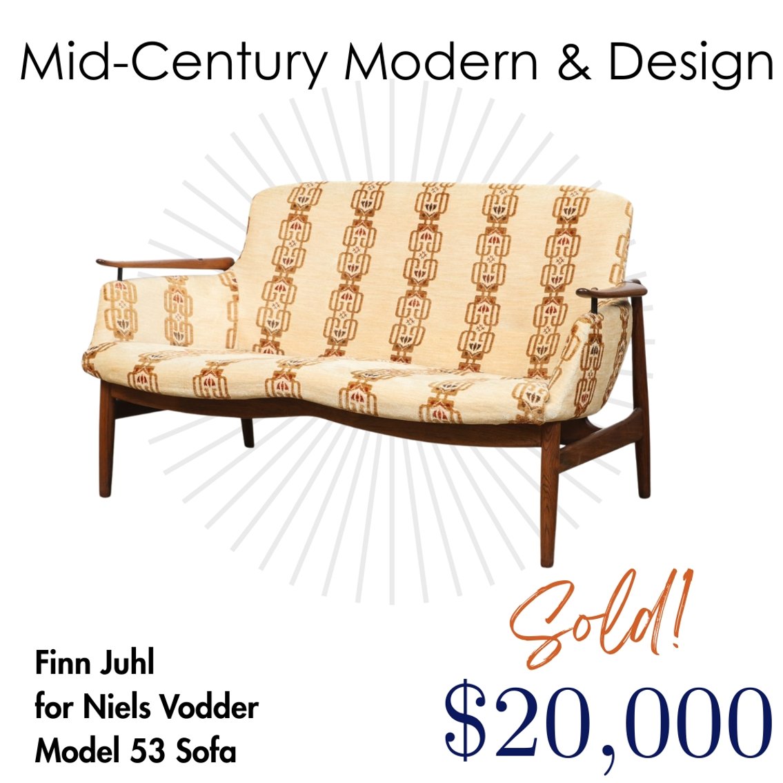 Image for Mid-Century Modern and Design | June 10, 2026 | Invitation To Consign