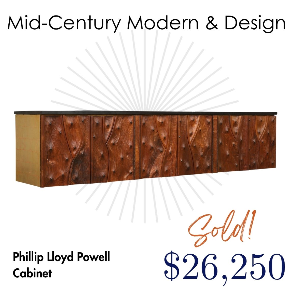 Image for Mid-Century Modern and Design | June 10, 2026 | Invitation To Consign