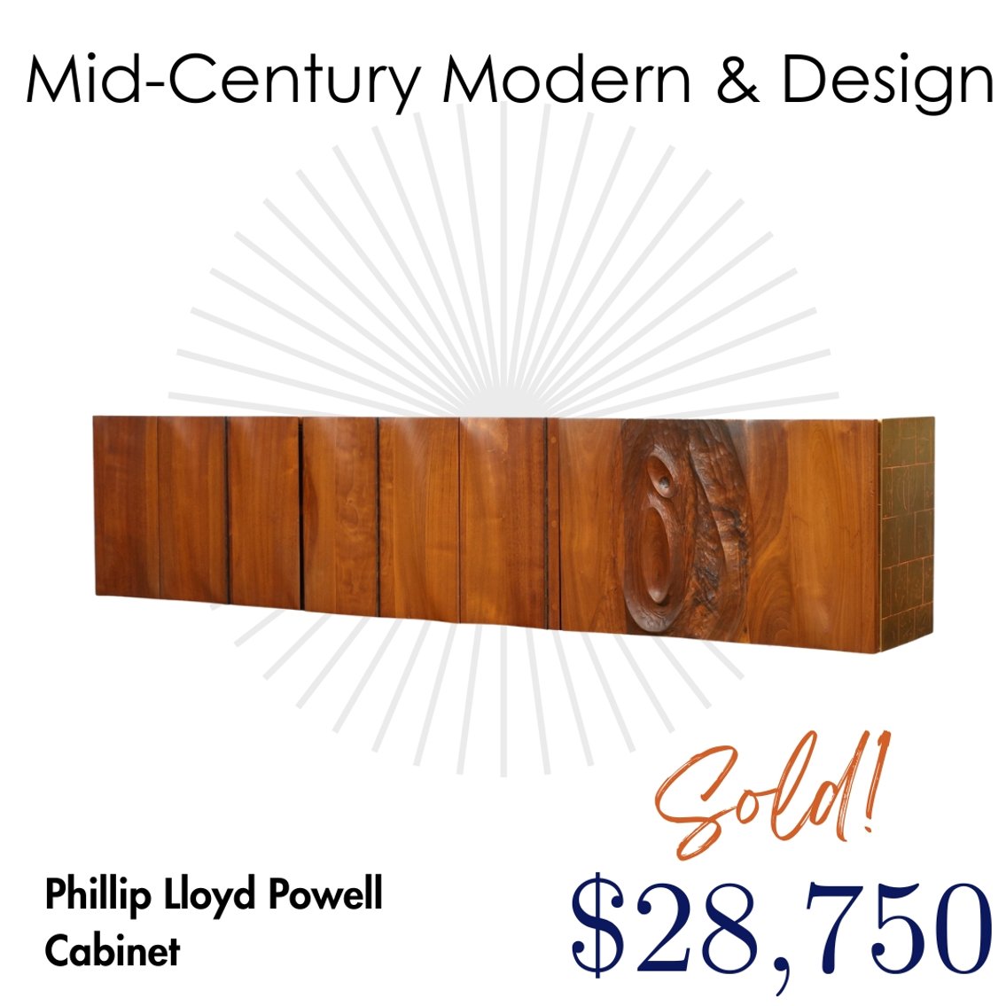 Image for Mid-Century Modern and Design | June 10, 2026 | Invitation To Consign