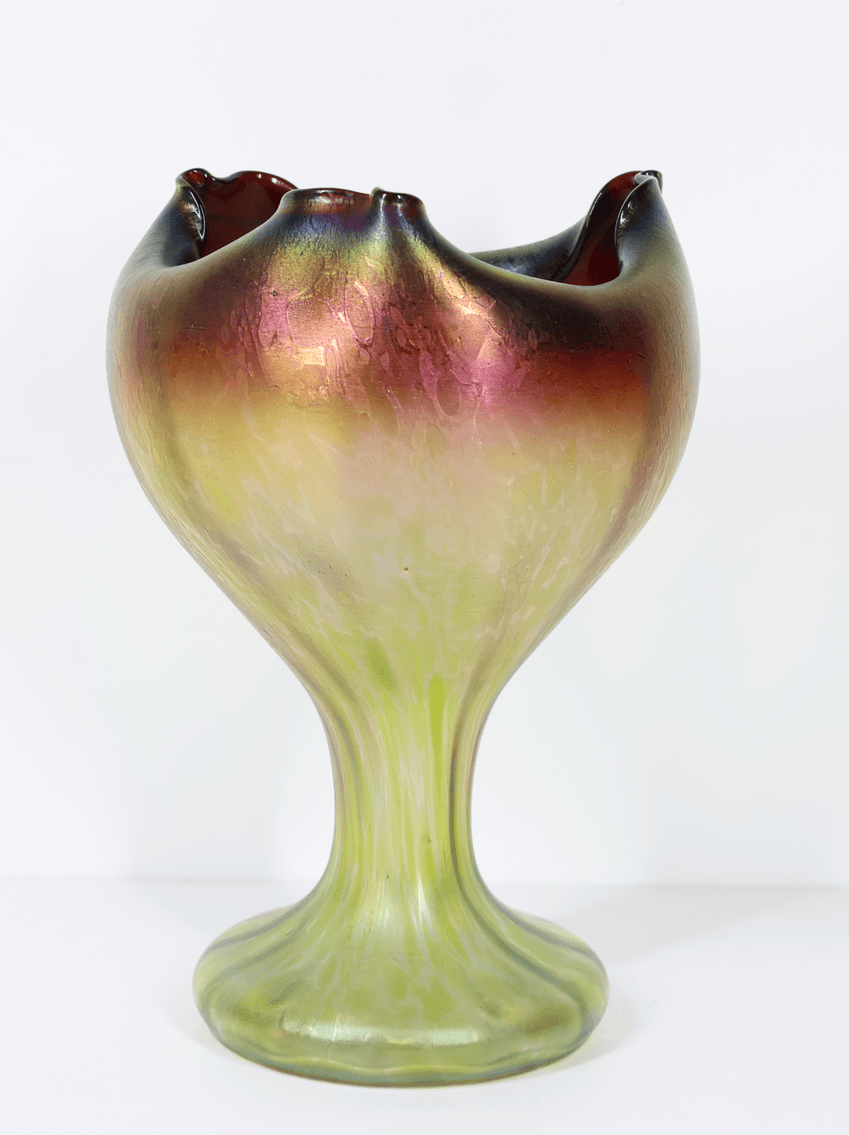 Image for Rindskopf Pepita Iridescent Glass Vase