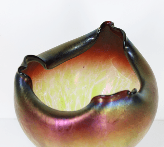 Image for Rindskopf Pepita Iridescent Glass Vase