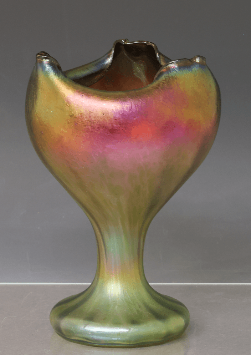 Image for Rindskopf Pepita Iridescent Glass Vase