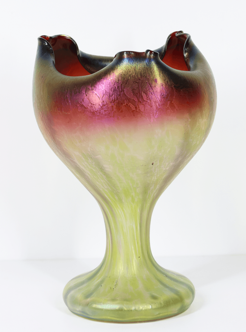 Image for Rindskopf Pepita Iridescent Glass Vase