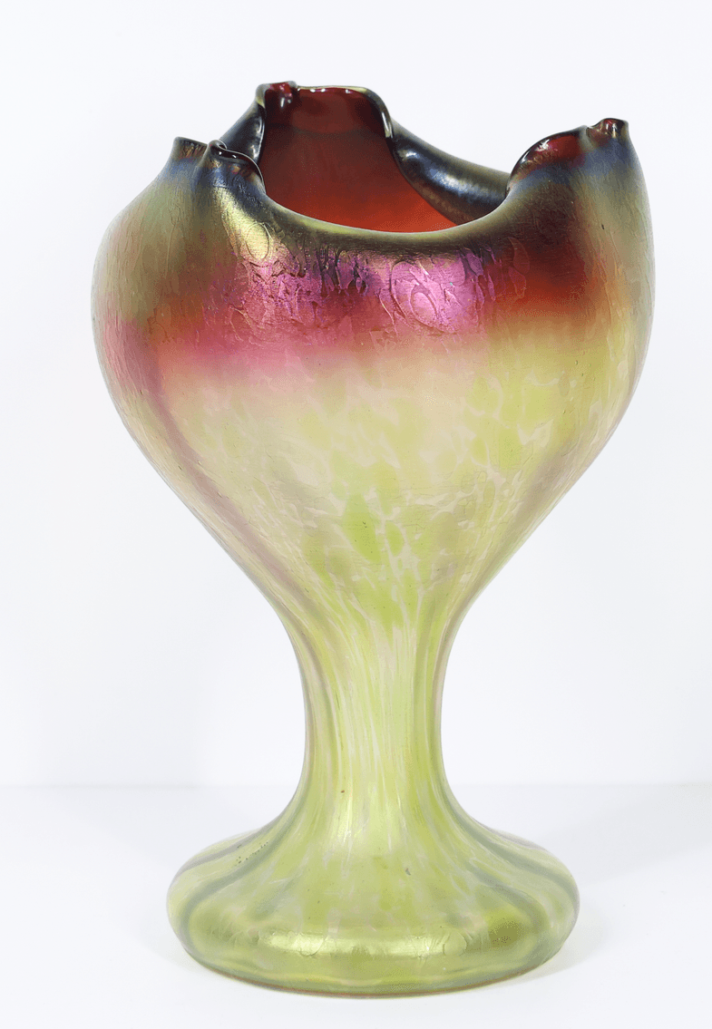 Image for Rindskopf Pepita Iridescent Glass Vase