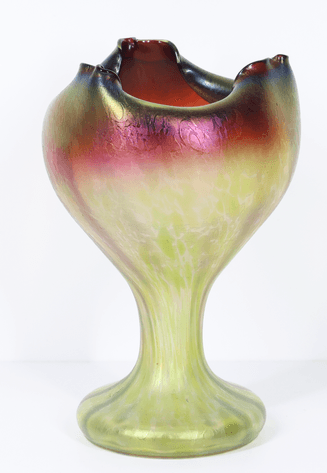 Image for Rindskopf Pepita Iridescent Glass Vase