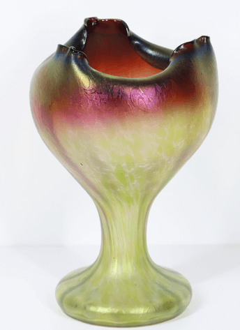 Image for Rindskopf Pepita Iridescent Glass Vase