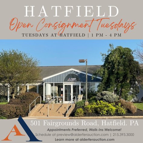 Image for Open Consignment Tuesdays at Hatfield 1:00 PM - 4:00 PM
