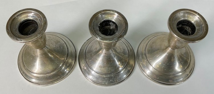 Image for Sterling Silver Candlesticks