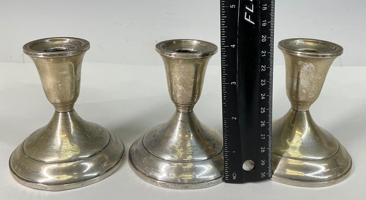 Image for Sterling Silver Candlesticks