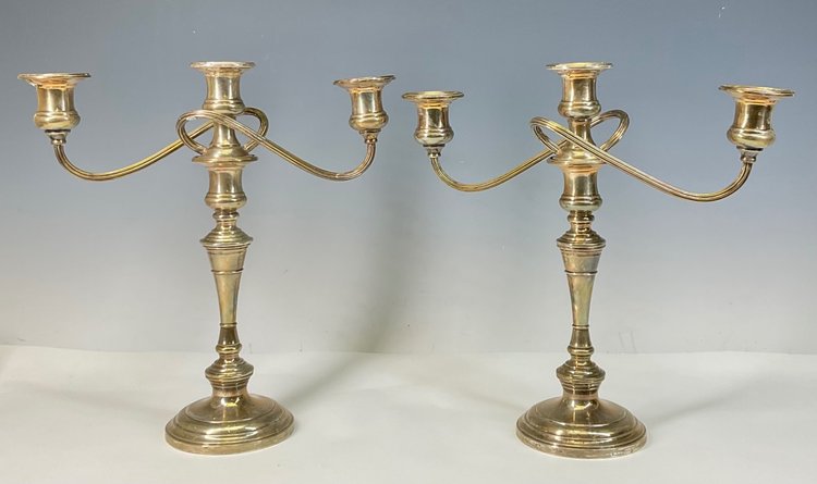 Image for S. Kirk and Son Sterling Silver Candelabra