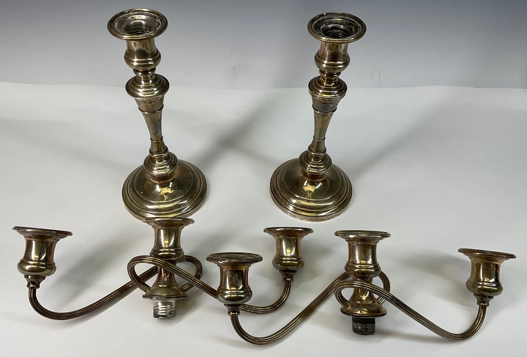 Image for S. Kirk and Son Sterling Silver Candelabra