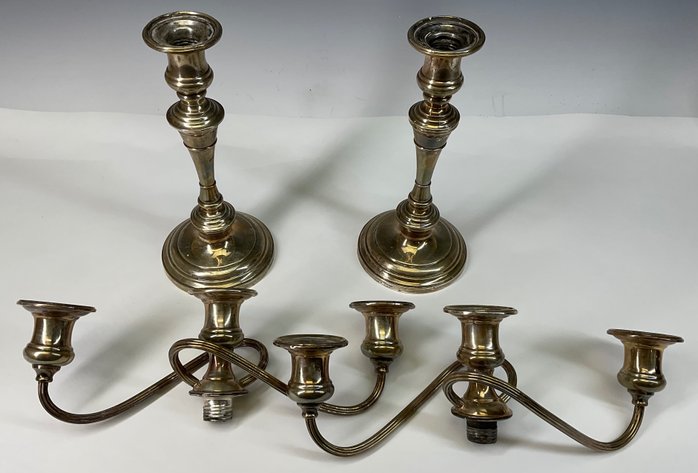 Image for S. Kirk and Son Sterling Silver Candelabra