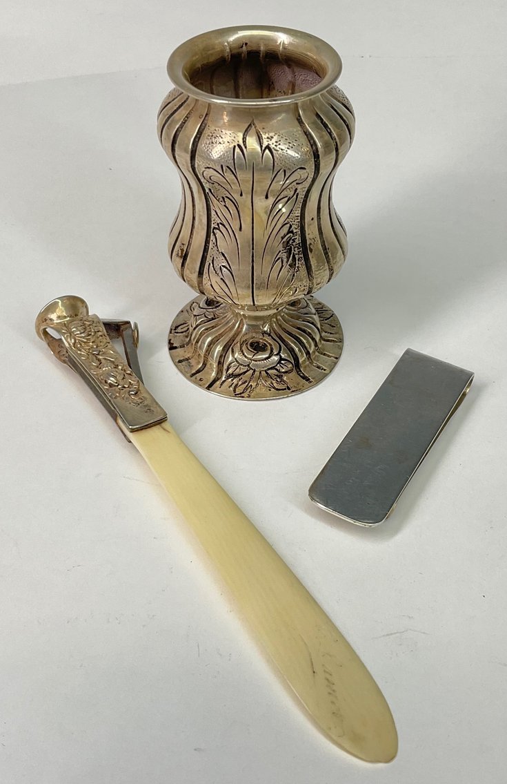Image for Tiffany, George Shiebler, and Continental Silver Gentleman's Accessories