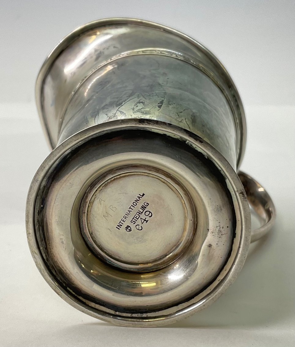 Image for International Sterling Silver Creamer and Sugar