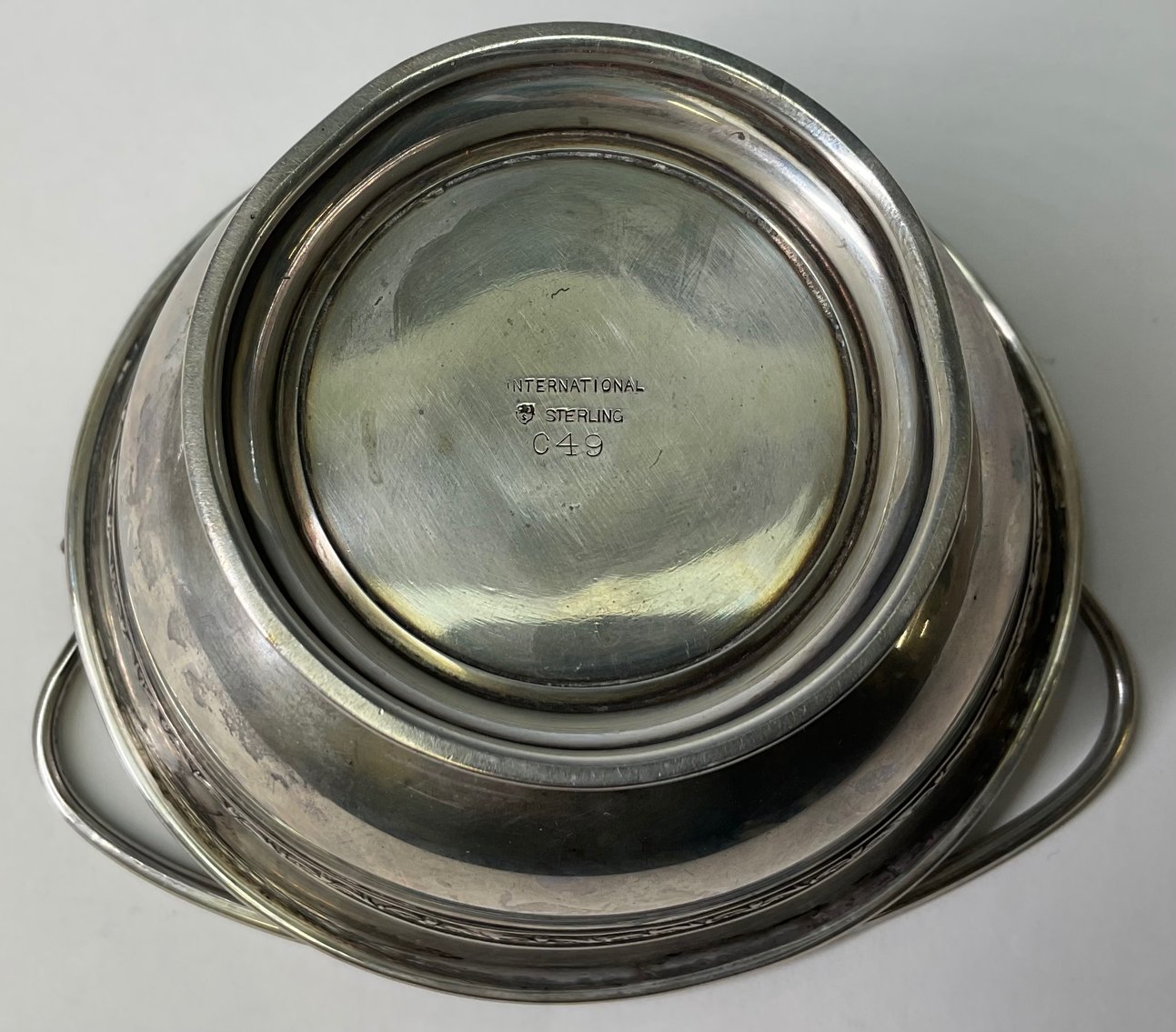 Image for International Sterling Silver Creamer and Sugar