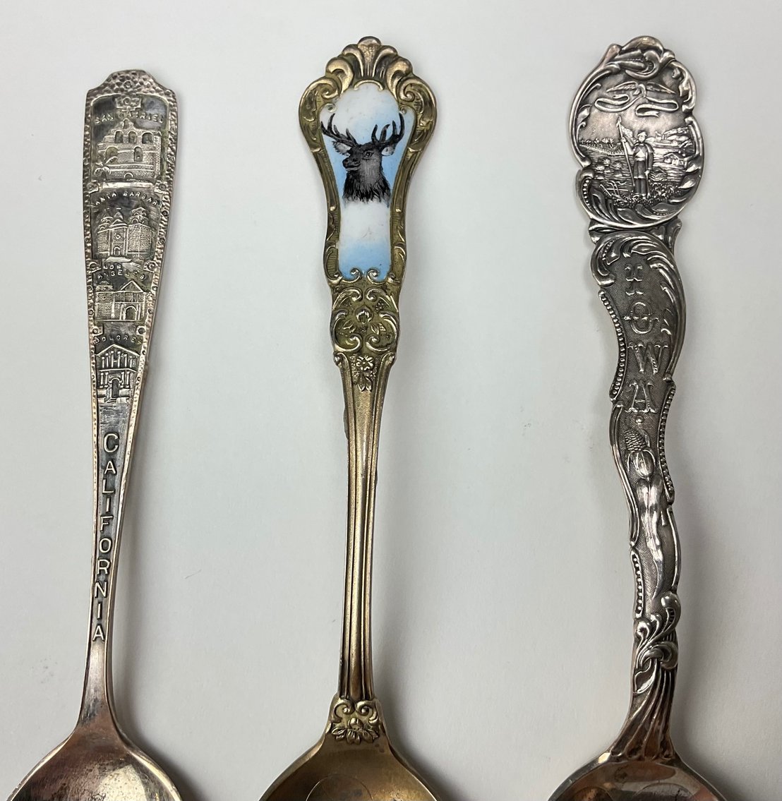Image for American Sterling Silver Souvenir Spoons