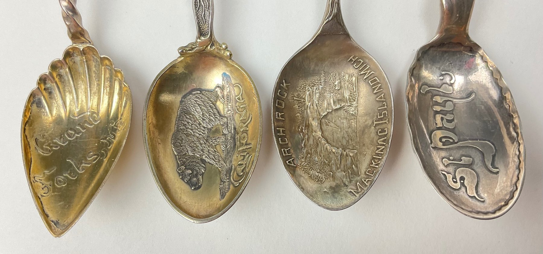 Image for American Sterling Silver Souvenir Spoons