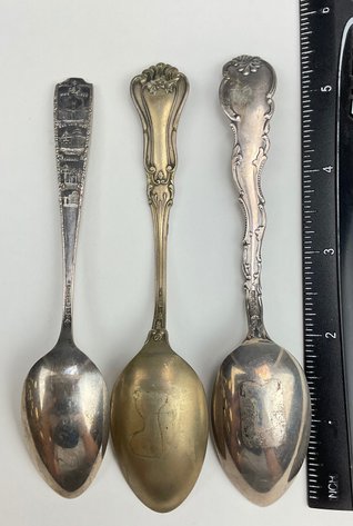 Image for American Sterling Silver Souvenir Spoons