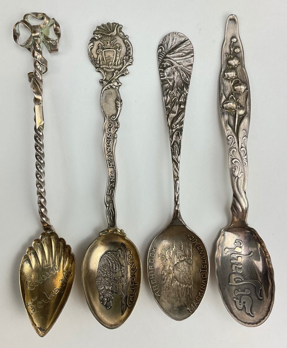 Image for American Sterling Silver Souvenir Spoons