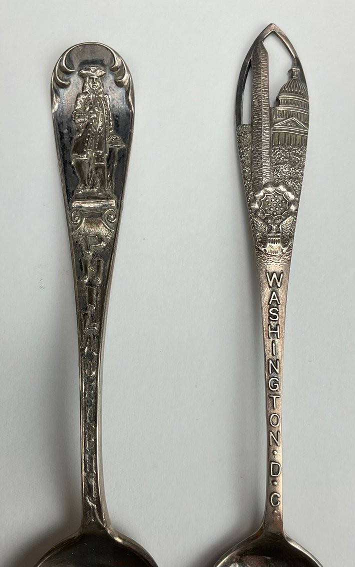 Image for American Sterling Silver Souvenir Spoons
